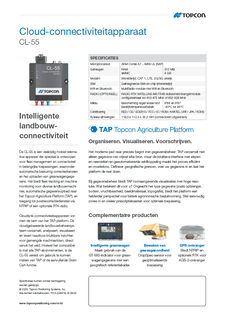 CL55 Cloud Connectivity Device Brochure - Rev B