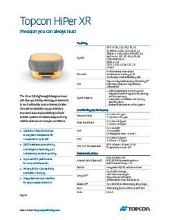 HiPer XR Datasheet - Rev B