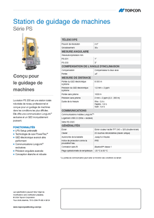 PS-Series Datasheet French Belgium - Rev A