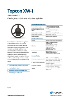  XW-1 Datasheet Portuguese - Rev A