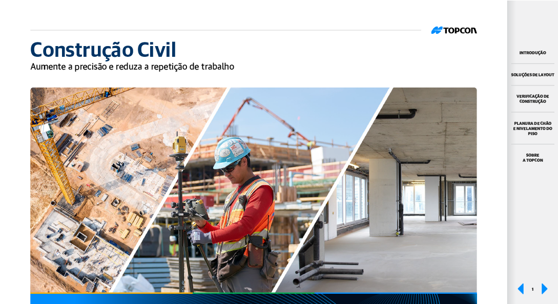 Topcon Building Construction eBook (Portuguese) - Rev B