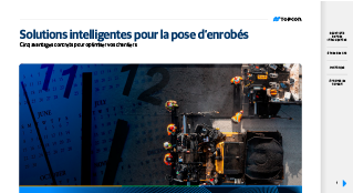 Topcon Intelligent Asphalt Paving and Milling Solutions (French) - Rev A