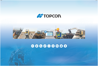 Topcon DIG-TOUR 2022 wall graphic