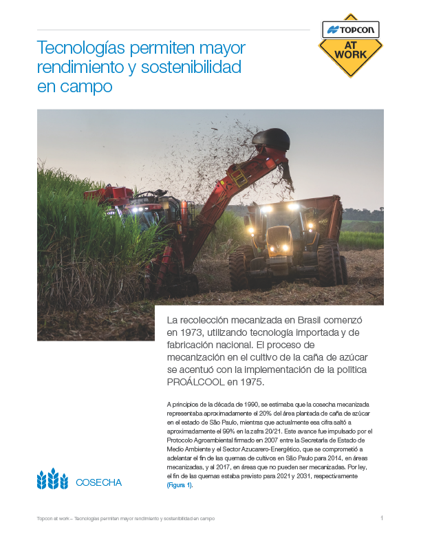 Topcon at Work – Higher Yield in the Field