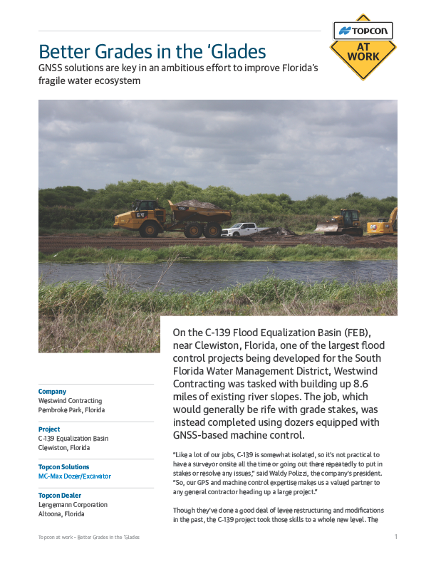 Better Grades in the ‘Glades - TAW