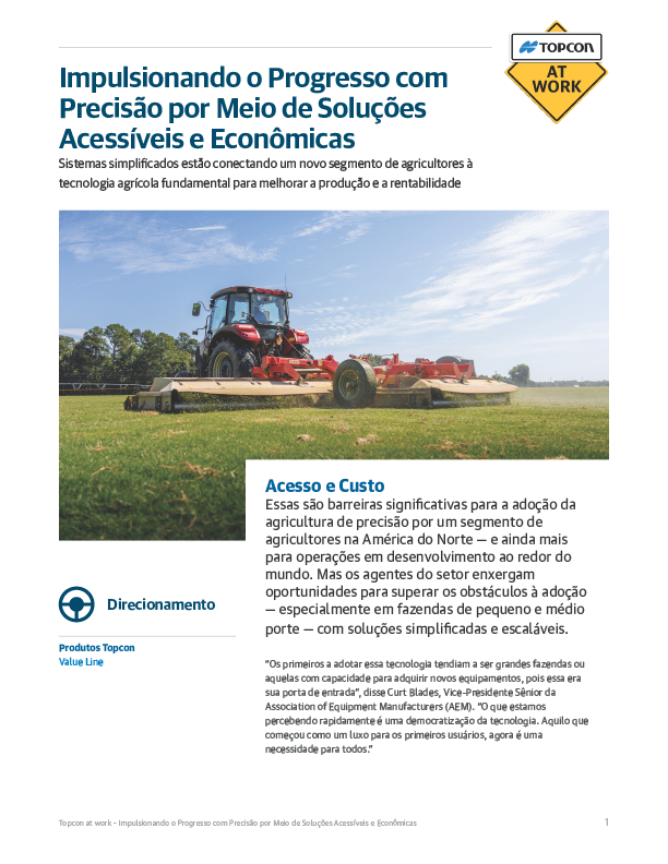 Driving Precision Progress with Affordable, Accessible Solutions - TAW (PT-BR)