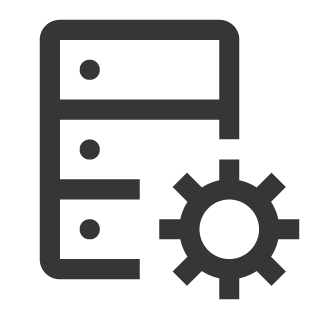 Data Management - Brand Icon (Print)