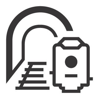 Rail and Tunnel - Brand Icon (Print)