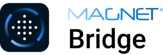 MAGNET Bridge Software Branding Wordmark (Black)