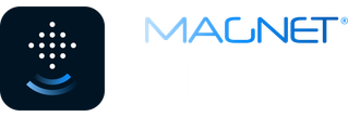 MAGNET Flow Software Branding Wordmark (White)