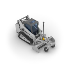 Compact Track Loader (CTL) with box blade, MC-Mobile LPS