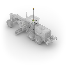 Motor Grader, MC-Max GNSS, X-ray