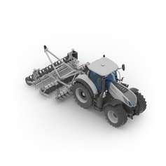 Tillage 3D Illustration (Front/Right - Isometric)